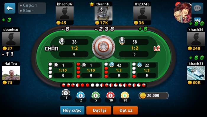 Game xóc đĩa hấp dẫn tại Vuabai88