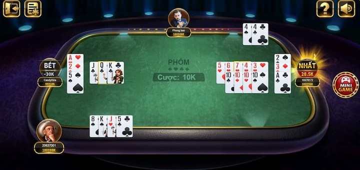 Mách bạn kinh nghiệm chơi Phỏm thắng liên tục 