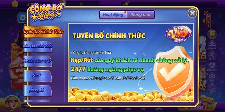 Những điểm đột phá của V99