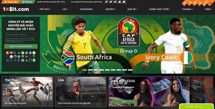 Khám phá hệ thống trò chơi hấp dẫn tại 1xbit
