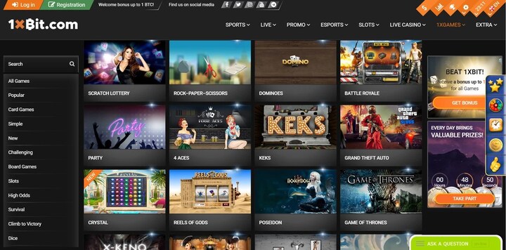 Đặc điểm nổi bật của nhà cái 1xbit 