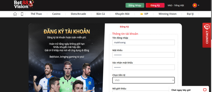 Hướng dẫn cách chơi game tại Betvision