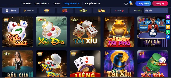 Đánh giá kho tàng game Bmwbet