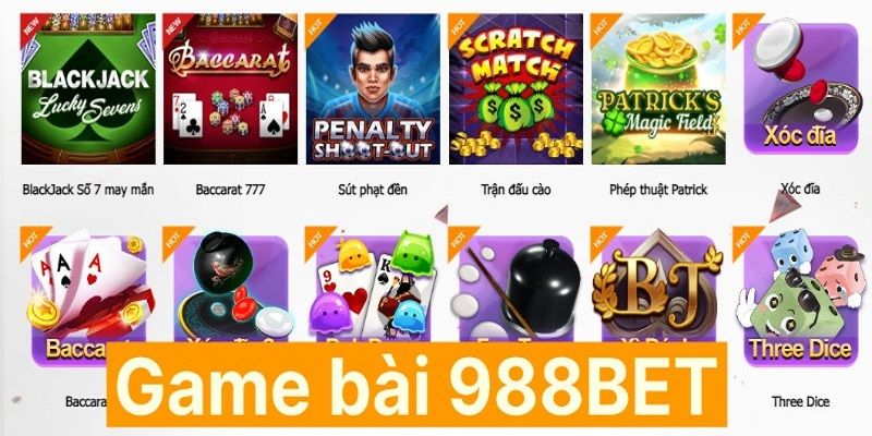 988 bet mang đến trải nghiệm như tại sòng bạc thực sự