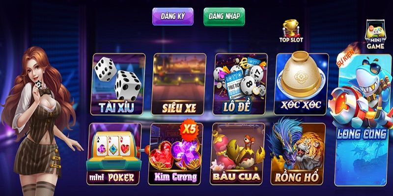 Kho game chi tiết của cổng game Rick88