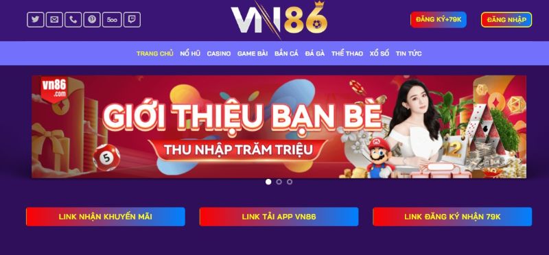 Các phương thức nạp tiền Vn86 chi tiết