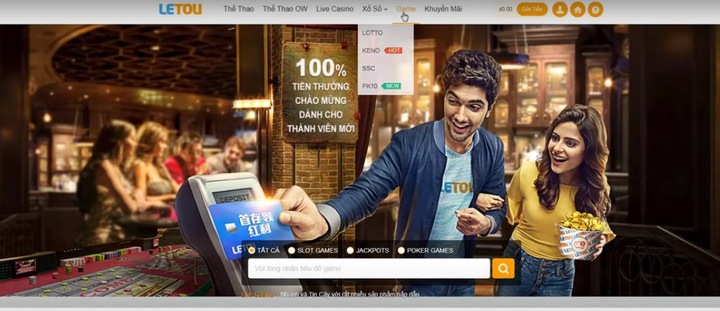 Hướng dẫn giao dịch nạp và rút tại nhà cái Letou