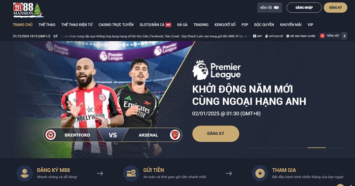 Thành tựu ấn tượng M88vin đã đạt được