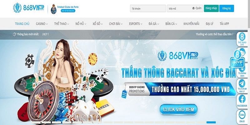 Giới thiệu về nhà cái 868vip