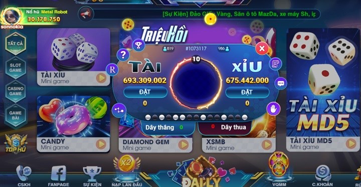 Bật mí top game đổi thưởng online dễ ăn tiền tại Socvip