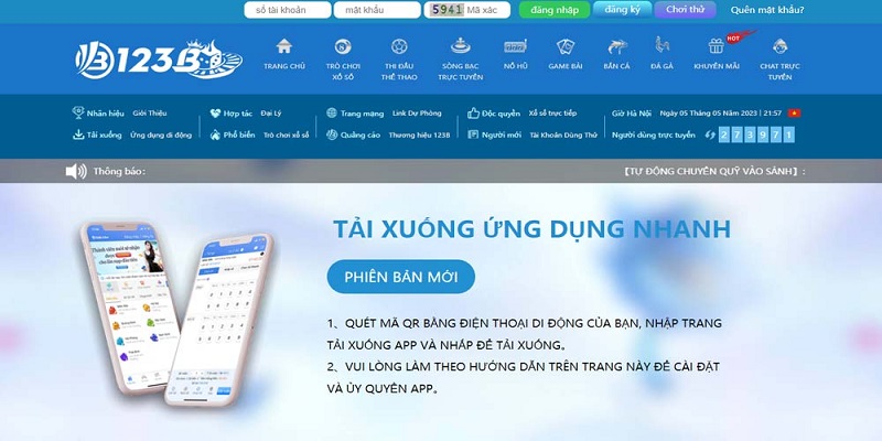 123b là một trong những top nha cai cá cược trực tuyến hàng đầu tại Việt Nam