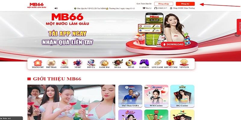 Các sản phẩm cá cược đa dạng tại nhà cái MB66