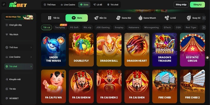 Ưu điểm giúp 86Bet luôn được bet thủ săn đón