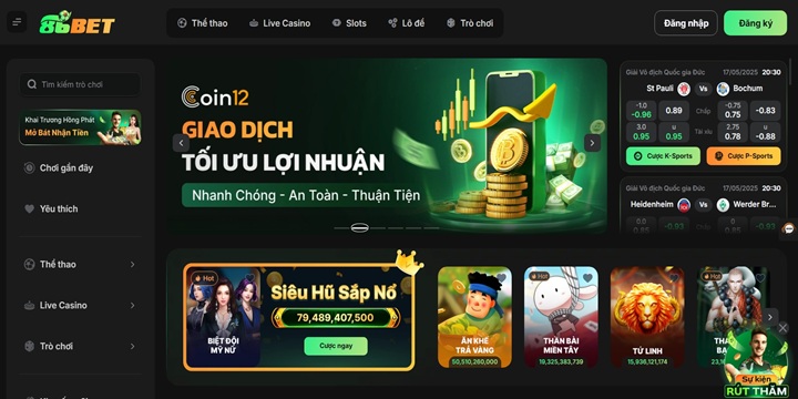 Ưu điểm giúp 86Bet luôn được bet thủ săn đón